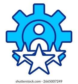 Expert Simple Icon Vektorgrafik-Konzept