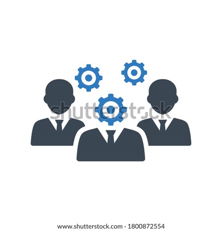 expert team icon.expert,creative (vector illustration)