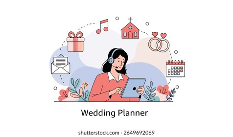 Expert wedding planner orchestrates every detail for your dream celebration a beautifully coordinated event
