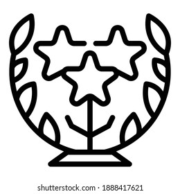 Expertise central icon. Outline expertise central vector icon for web design isolated on white background
