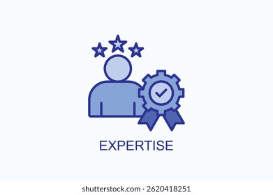 Expertise Icon Or Logo Isolated Illustration