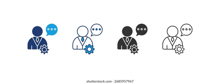 Expertise Icon Set Multiple Style Collection