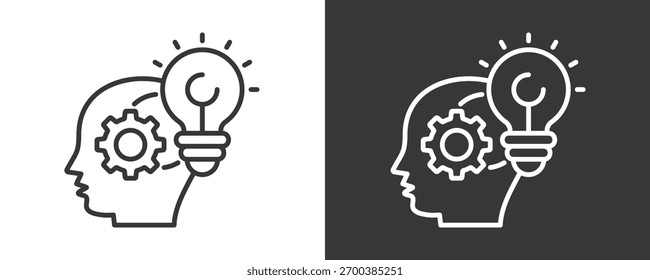 Conjunto De Iconos De Expertise Colección De Vector Aislado En Blanco Y Negro