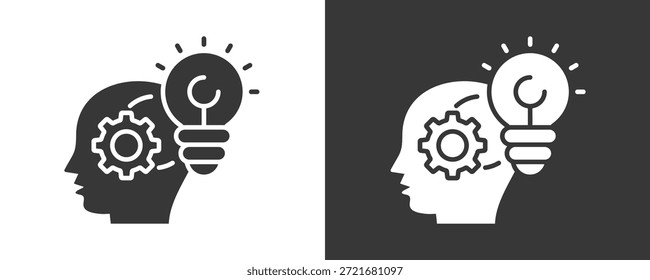 Conjunto De Iconos De Expertise Colección De Vector Aislado En Blanco Y Negro