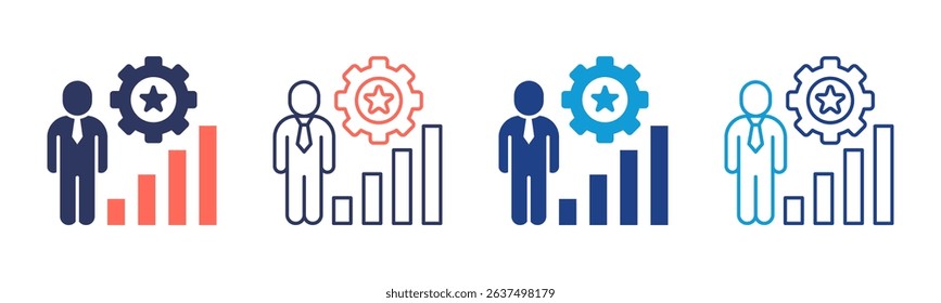 Expertise icon sheet multiple style collection