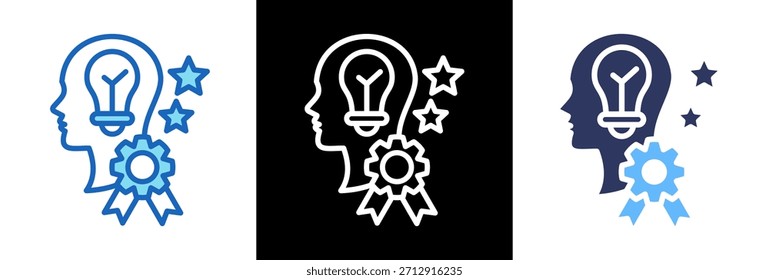 Expertise Icon Ilustración vectorial triplestyle