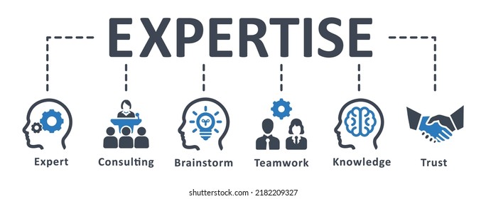 Expertise icon - vector illustration . expertise, expert, consulting, teamwork, brainstorm, advice, support, consult, infographic, template, presentation, concept, banner, pictogram, icon set, icons .