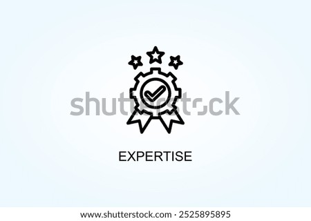Expertise Vector Or Logo Sign Symbol Illustration