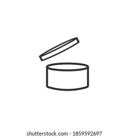 Expiration date container icon. PAO symbol modern, simple, vector, icon for website design, mobile app, ui. Vector Illustration