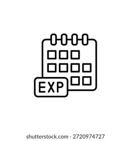 Data de Expiração Planejador Evento Lembrete Prazo Final Programação