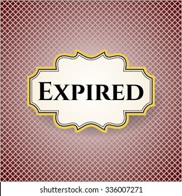 Expired card