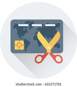 Expired Card Vector Icon