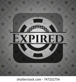 Expired dark badge
