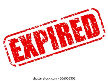 EXPIRED red stamp text on white