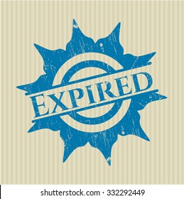 Expired rubber grunge seal