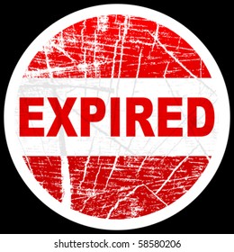 expired stamp