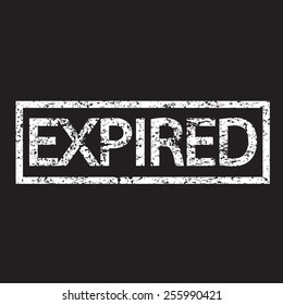 expired stamp word