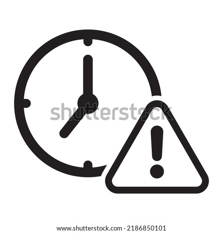 Expiry icon. Expired icon, notice vector icon.
