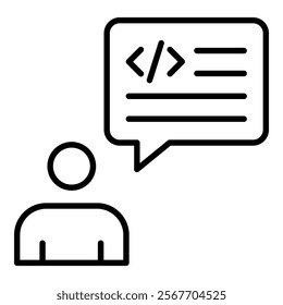 Explain Code Icon Element For Design