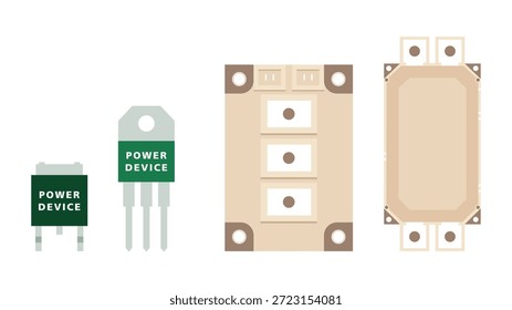 Erläutert, wie Leistungshalbleiterbauelemente die Hochspannungs- und Stromsteuerung in Energieumwandlungs- und -regelungssystemen verwalten