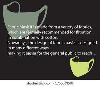 Explanation and definition of Cloth face mask,fabric mask.