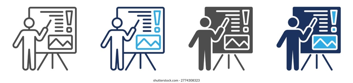 explanation icon set multi concept