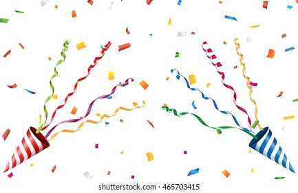 クラッカー パーティ のイラスト素材 画像 ベクター画像 Shutterstock