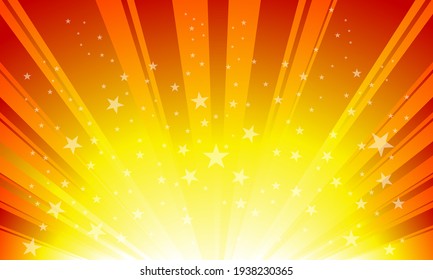 Exploding Star Burst Background Vector Graphic