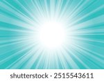 Exploding star burst blue texture. Japanese radius cartoon pattern abstract background.
Tiffany blue abstract sunburst, starburst background for for presentation, banner, poster, flyer, sales.