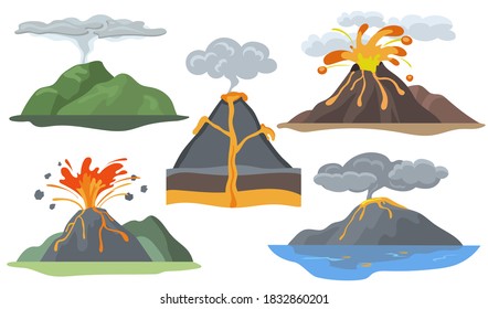 マグマ 爆発 のイラスト素材 画像 ベクター画像 Shutterstock