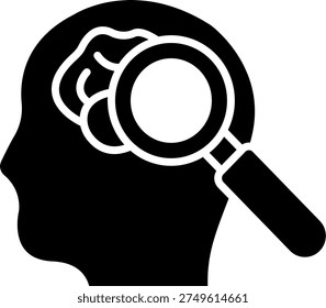 Exploration Glyph Icon Vector Design
