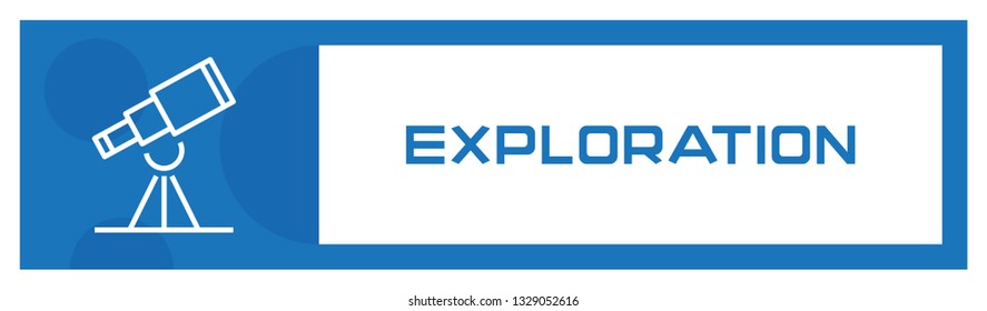 Exploration Icon Concept