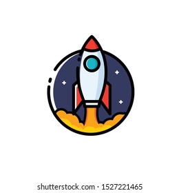 Exploration Isolated Vector Illustration Icon editable
