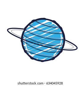 exploration uranus planet in the galaxy space