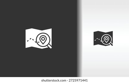 Ilustração De Símbolo Isolado De Vetor, Ícone Ou Sinal De Logotipo De Exploração
