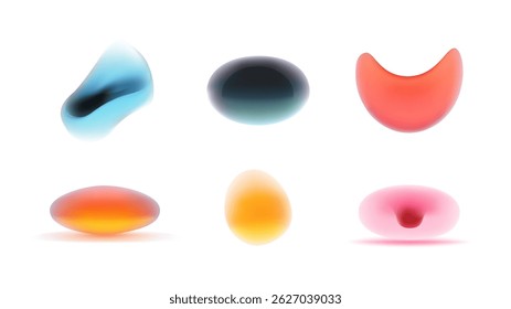 Explore Abstract Colorful Blobs that Enhance Modern Design and Create Unique Aesthetic Experiences