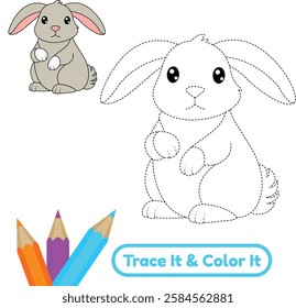 Explore adorable rabbit vector coloring pages. Perfect for kids, these printable vector illustrations offer fun and creativity.