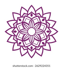 Explore a beautifully crafted professional mandala design with a symmetrical layout and intricate details, perfect for use in digital and print projects.
