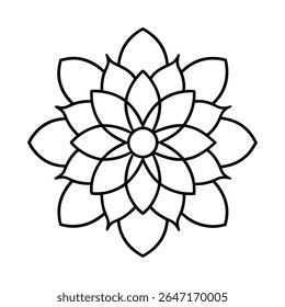 Explore a beautifully crafted professional mandala design with a symmetrical layout and intricate details, perfect for use in digital and print projects.