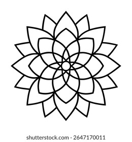 Explore a beautifully crafted professional mandala design with a symmetrical layout and intricate details, perfect for use in digital and print projects.