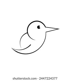 Explore the beauty of nature with this meticulously crafted vector bird. Perfect for a myriad of creative projects, this illustration captures the elegance and grace of avian life in stunning detail.