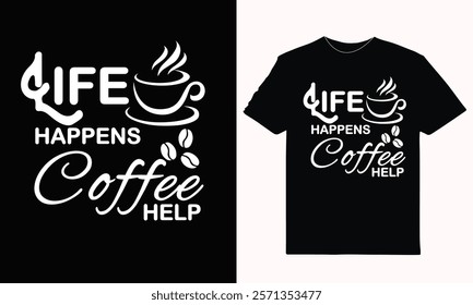 Explore the best Coffee Design typography and vector t-shirt designs with artistic lettering, scalable graphics, and bold layouts. Perfect for custom, stylish apparel!