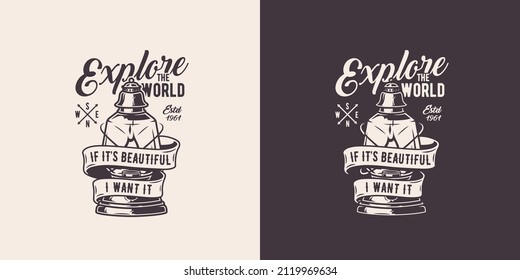 Entdecken Sie Campinglattern oder Kerosenlampe für Camping- und Expeditionsreisen