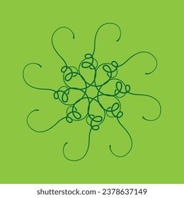 Explore a captivating collection of vector assets featuring intricate circular plant patterns, perfect for adding a touch of nature-inspired elegance to your design projects. 