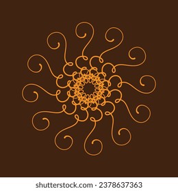 Explore a captivating collection of vector assets featuring intricate circular plant patterns, perfect for adding a touch of nature-inspired elegance to your design projects. 