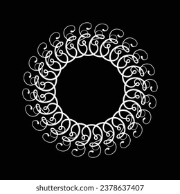 Explore a captivating collection of vector assets featuring intricate circular plant patterns, perfect for adding a touch of nature-inspired elegance to your design projects. 