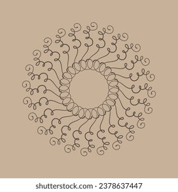 Explore a captivating collection of vector assets featuring intricate circular plant patterns, perfect for adding a touch of nature-inspired elegance to your design projects. 