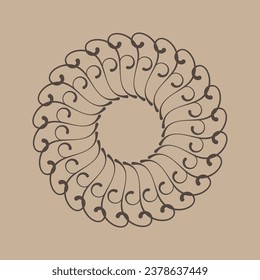 Explore a captivating collection of vector assets featuring intricate circular plant patterns, perfect for adding a touch of nature-inspired elegance to your design projects. 