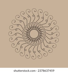 Explore a captivating collection of vector assets featuring intricate circular plant patterns, perfect for adding a touch of nature-inspired elegance to your design projects. 