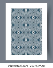 Explore the captivating and intricate eye pattern design which is perfect for modern decor
